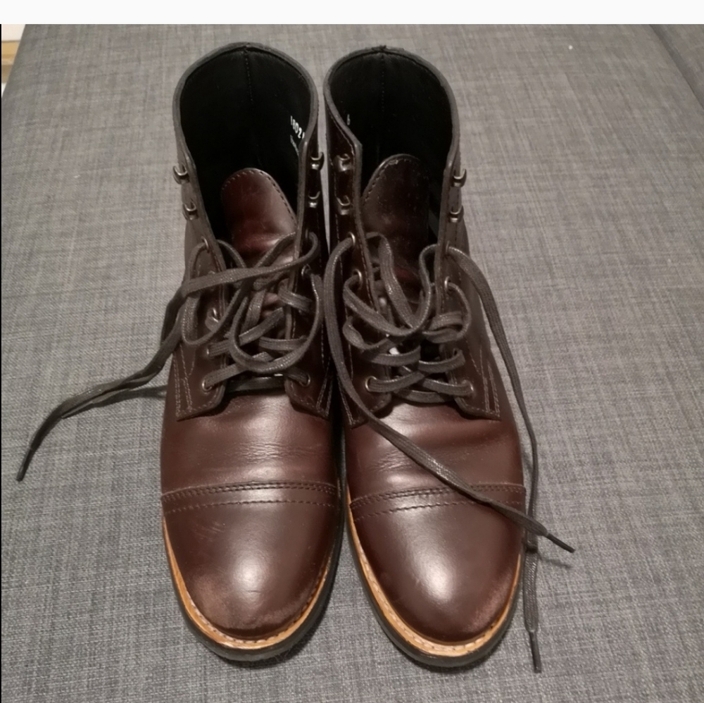 Men's Brown Authentic Leather Boots